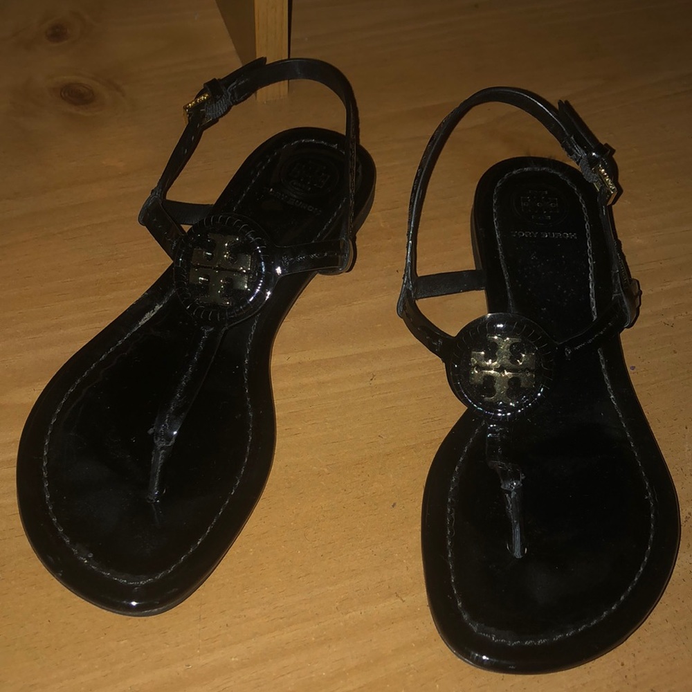 Tory Burch patent leather sandal